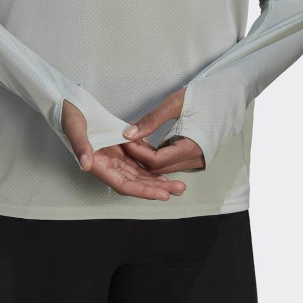 חולצת אדידס שרוול ארוך לנשים Adidas RI 3B LS TEE APP HK9141 - Image 2