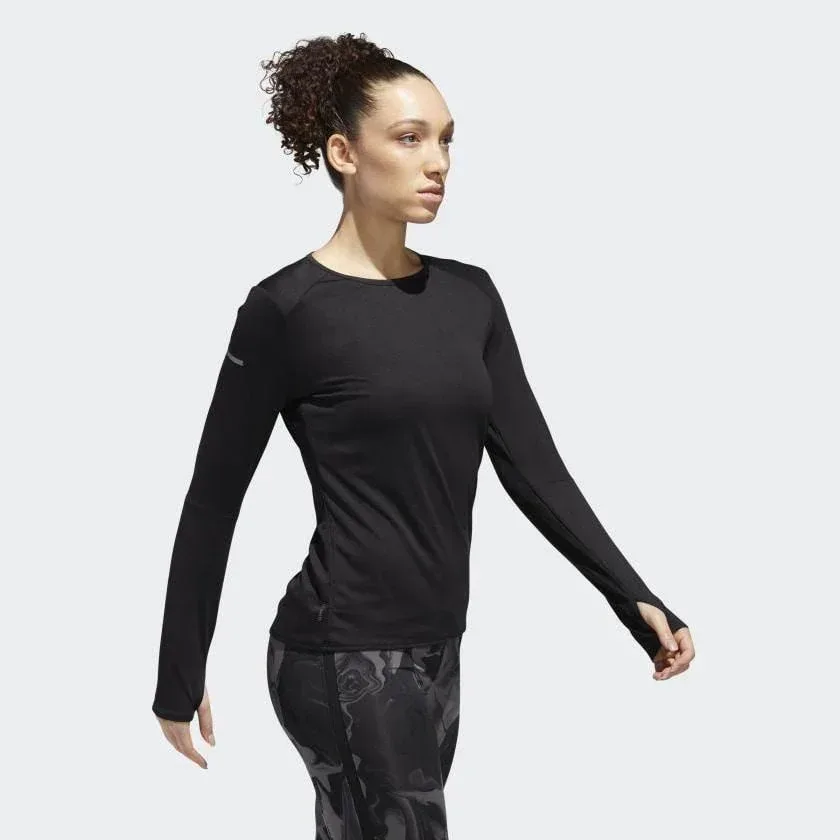 חולצת אדידס ארוכה לנשים Adidas RUN LS W DM3140 - Image 3