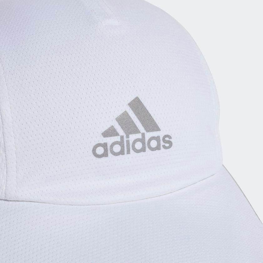 כובע אדידס לבן לגברים ונשים Adidas RUN MESHCAP A.R HE9759 - Image 3