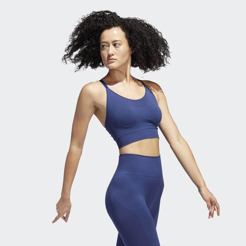 טופ אדידס נשים Adidas SEAMLESS BRA FJ7313 - Image 4