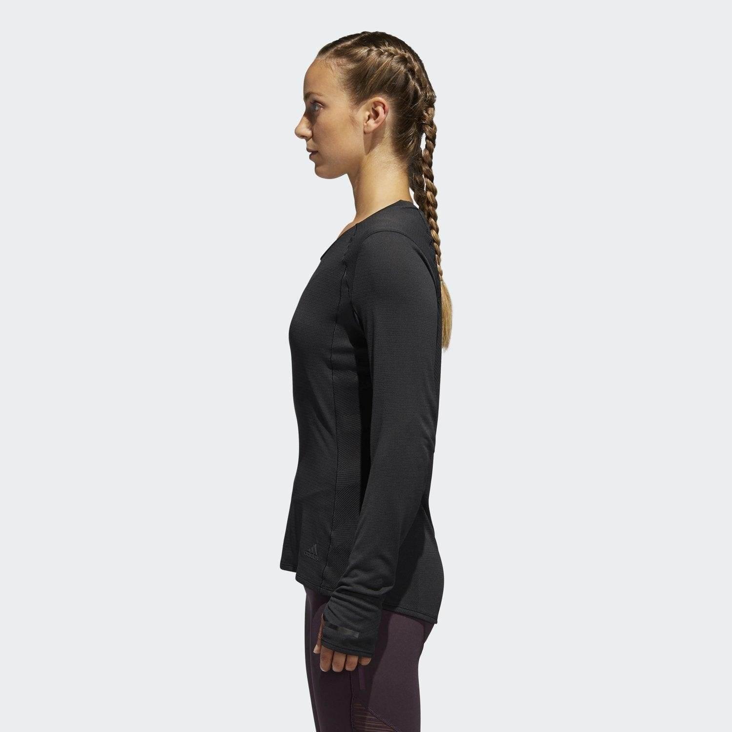 חולצת אדידס שרוול ארוך לנשים ADIDAS SUPERNOVA LS T CG1093 - Image 2