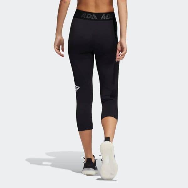 טייטס אדידס 3/4 לנשים Adidas TF 3/4 3 BAR T GL0691 - Image 2