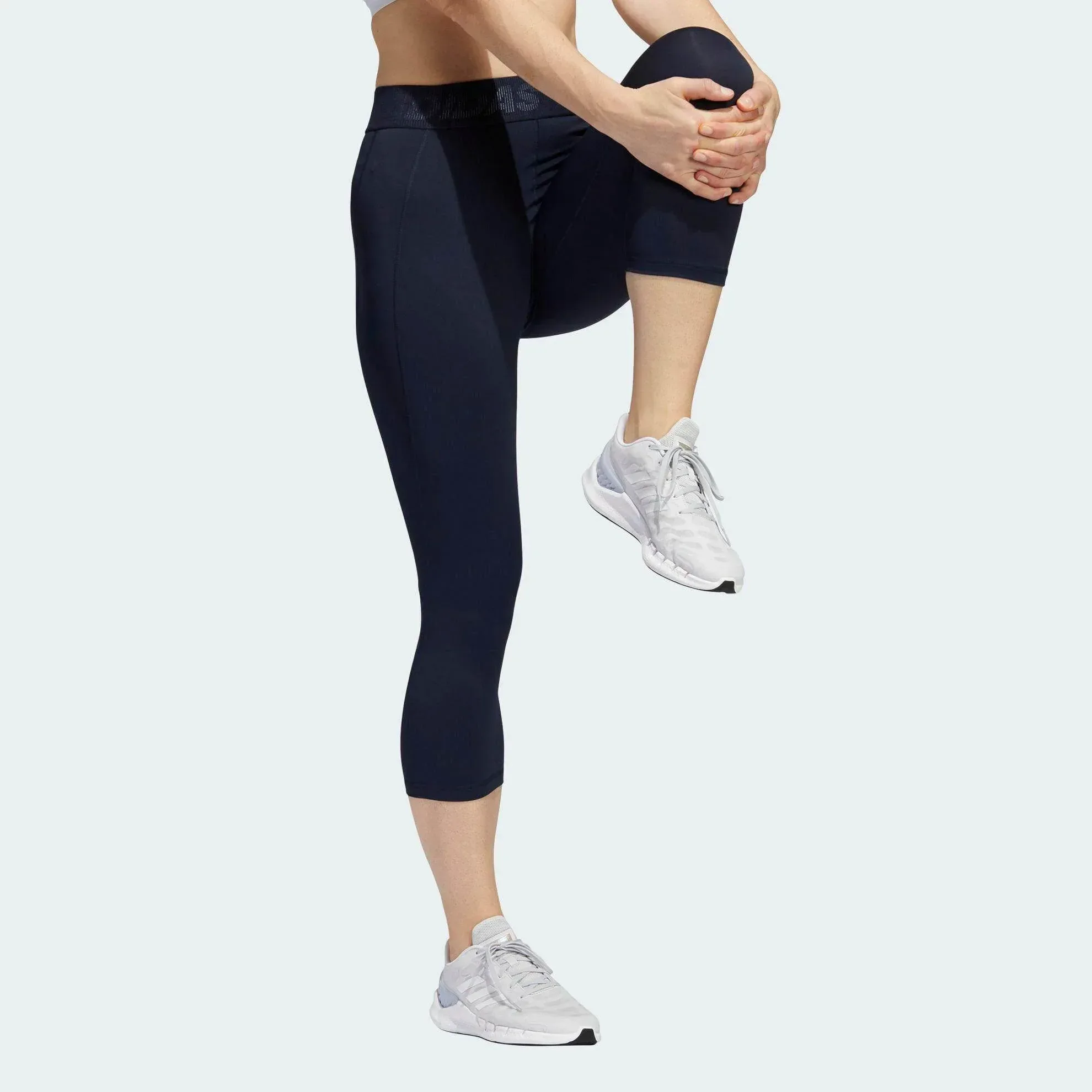 טייטס אדידס  3/4 לנשים ADIDAS TF 3/4 3 BAR T LEGINK H64219 - Image 3