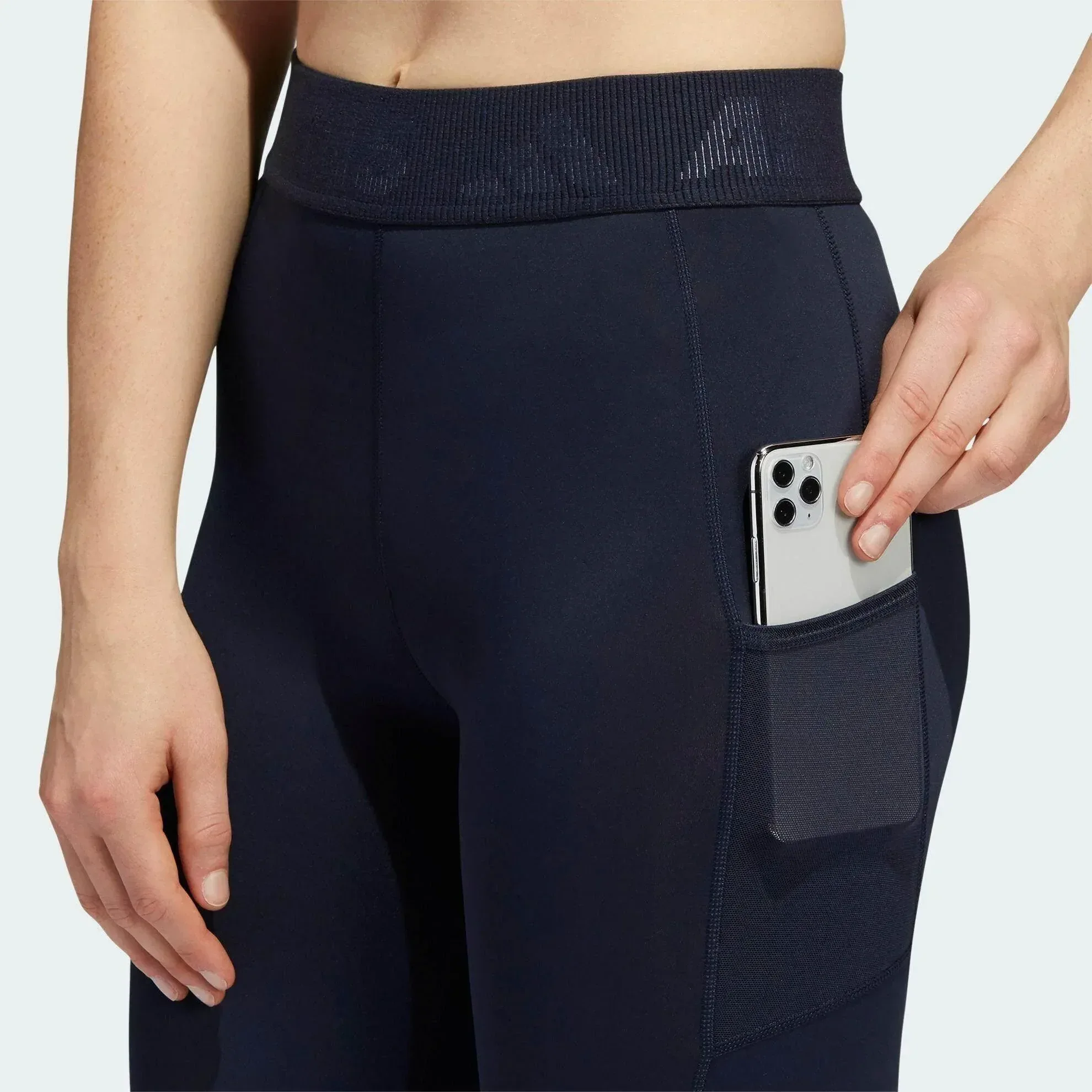 טייטס אדידס  3/4 לנשים ADIDAS TF 3/4 3 BAR T LEGINK H64219 - Image 5
