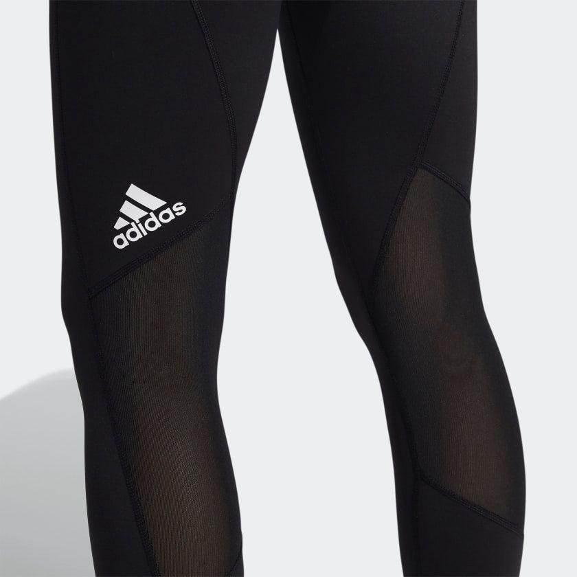 טייטס אדידס ארוך לנשים ADIDAS TF L 3 BAR T BLACK/WHITE GL0693 - Image 5
