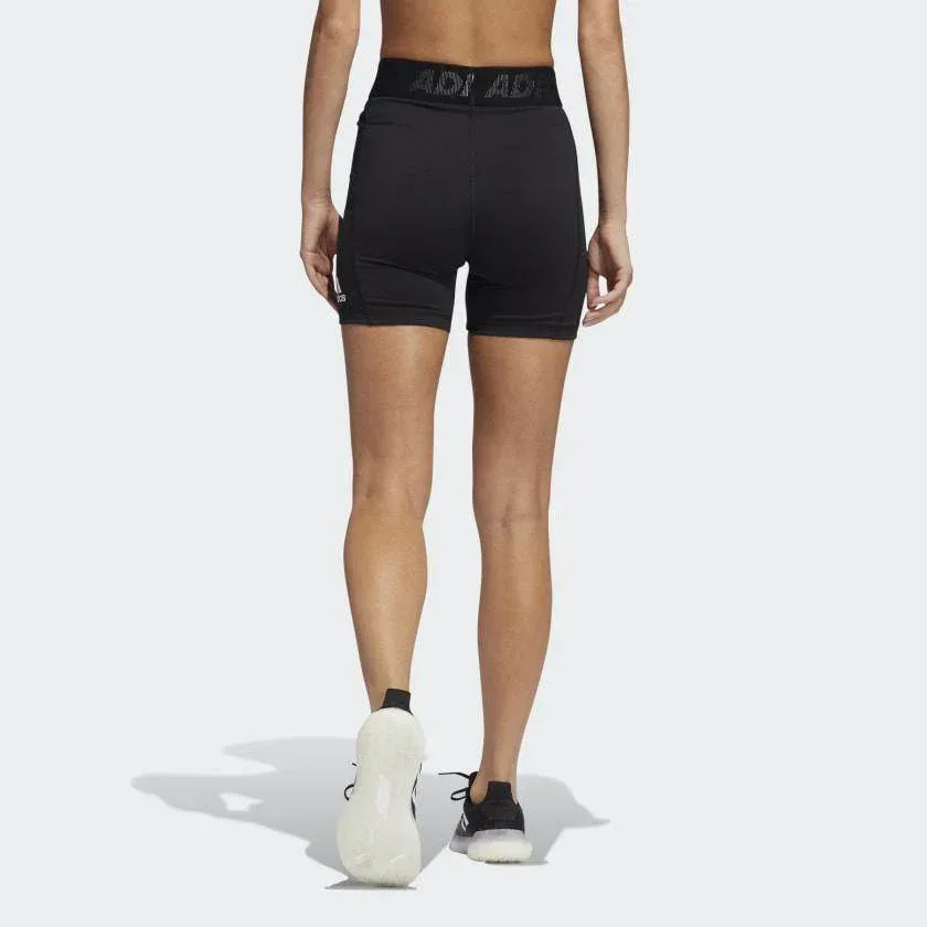 טייטס אדידס קצר לנשים Adidas TF SHRT 3 BAR T GL0689 - Image 2