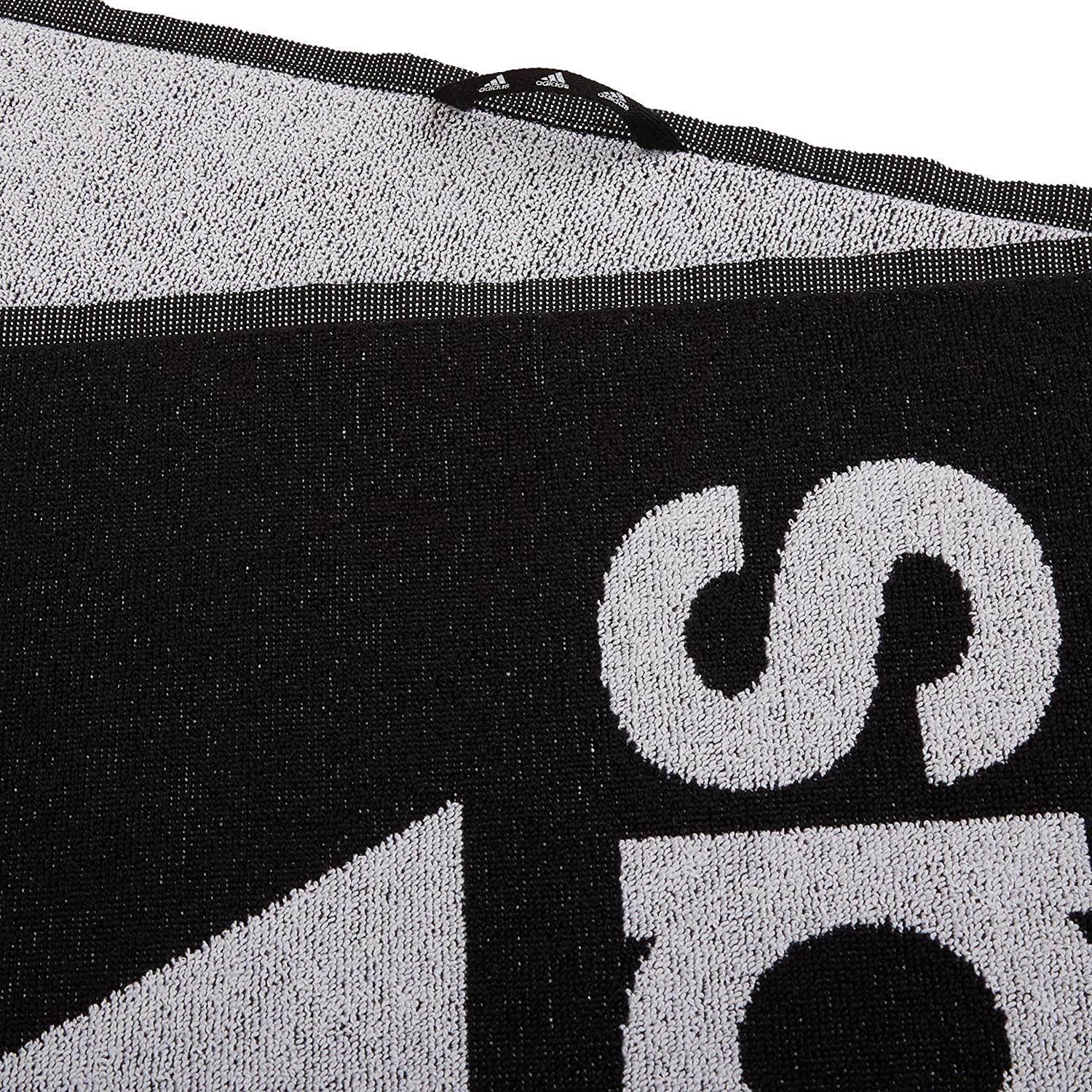 מגבת אימון אדידס Adidas Towel S DH2862 White/Black - Image 4