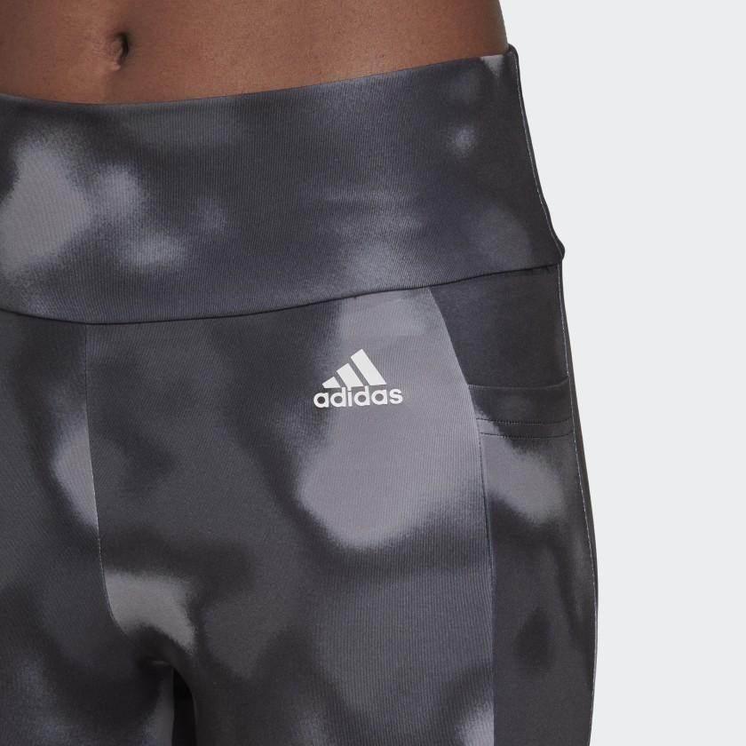 טייטס אדידס נשים Adidas W D2M AOP 78 TI GD4652 - Image 8