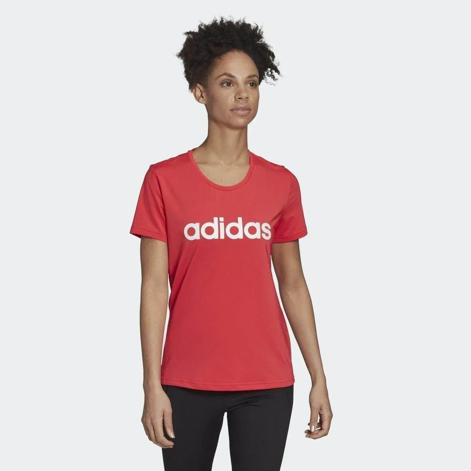 חולצת אדידס לנשים Adidas W D2M LO TEE FL9224 - Image 3