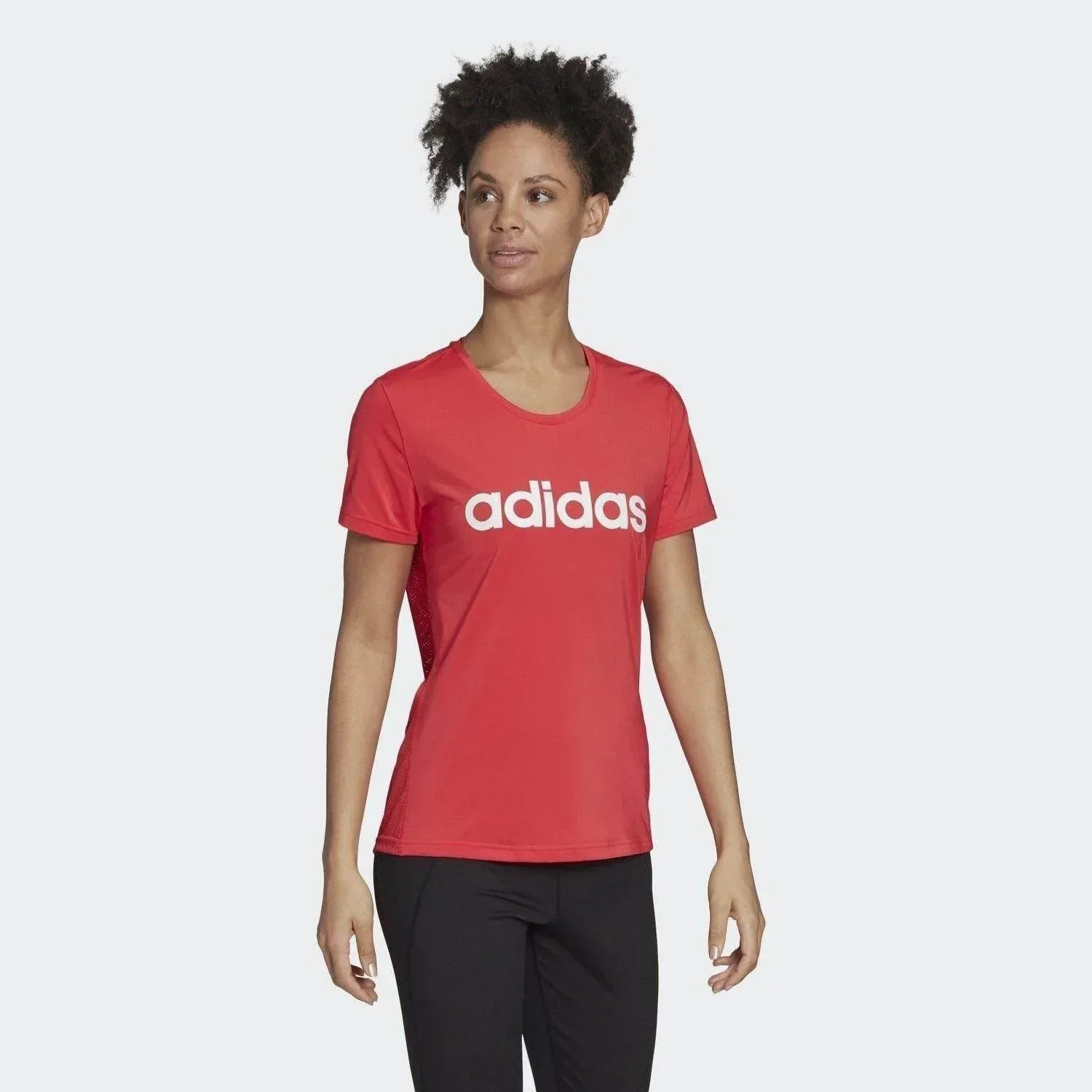 חולצת אדידס לנשים Adidas W D2M LO TEE FL9224 - Image 4
