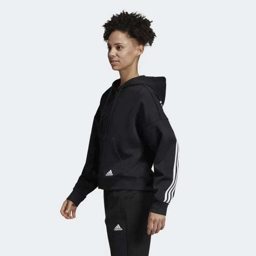 קפוצון אדידס נשים Adidas W MH 3S DK HD DX7970 - Image 2