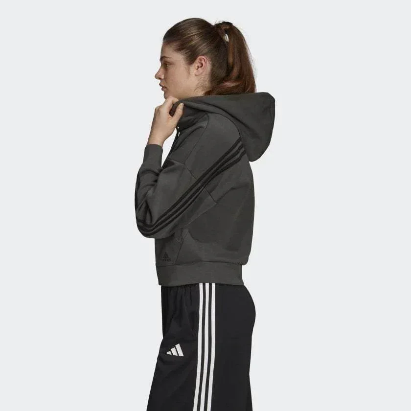 קפוצון אדידס נשים Adidas W MH 3S DK HD EB3825 - Image 2