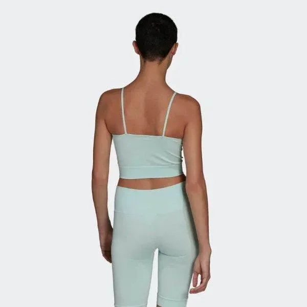 גופיית אדידס לנשים Adidas W SML SPAGCROP HD9365 - Image 2