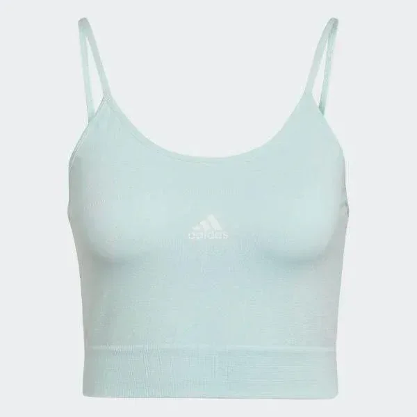 גופיית אדידס לנשים Adidas W SML SPAGCROP HD9365 - Image 5