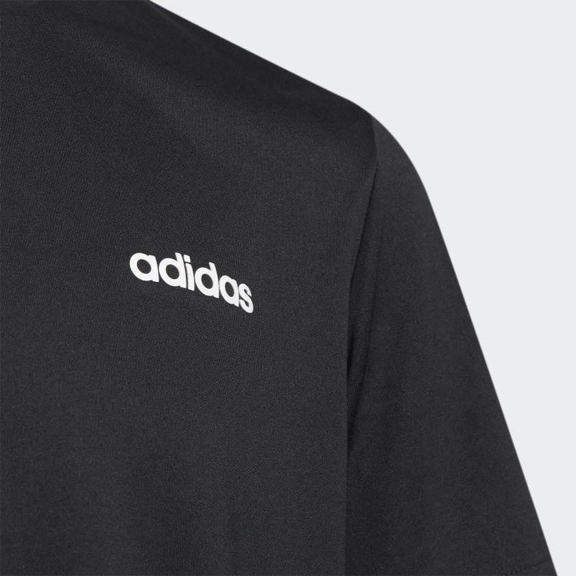 חולצת אדידס לבנים Adidas YB TR PLN T FM0755 - Image 4
