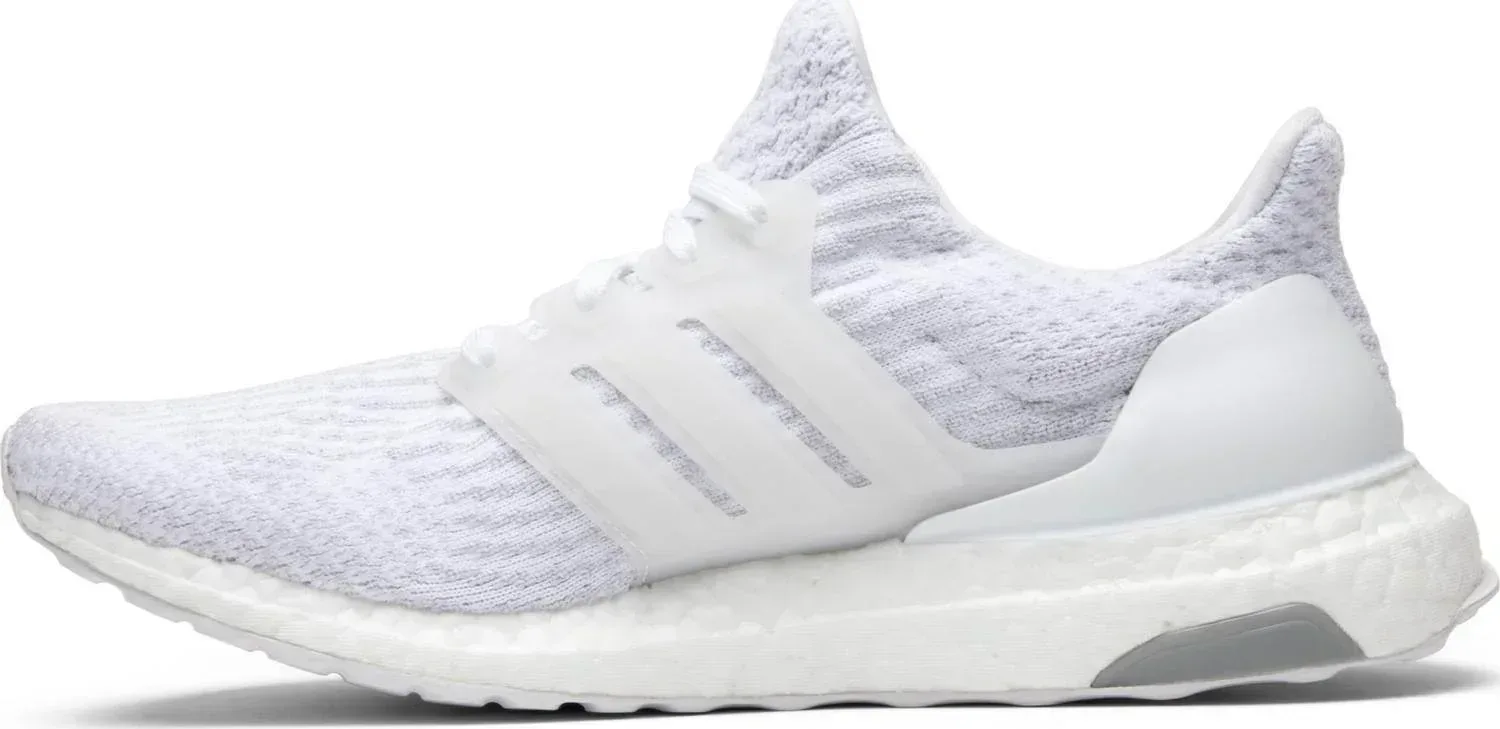נעלי אדידס UltraBoost 3.0 Triple White BA7686 - Image 2