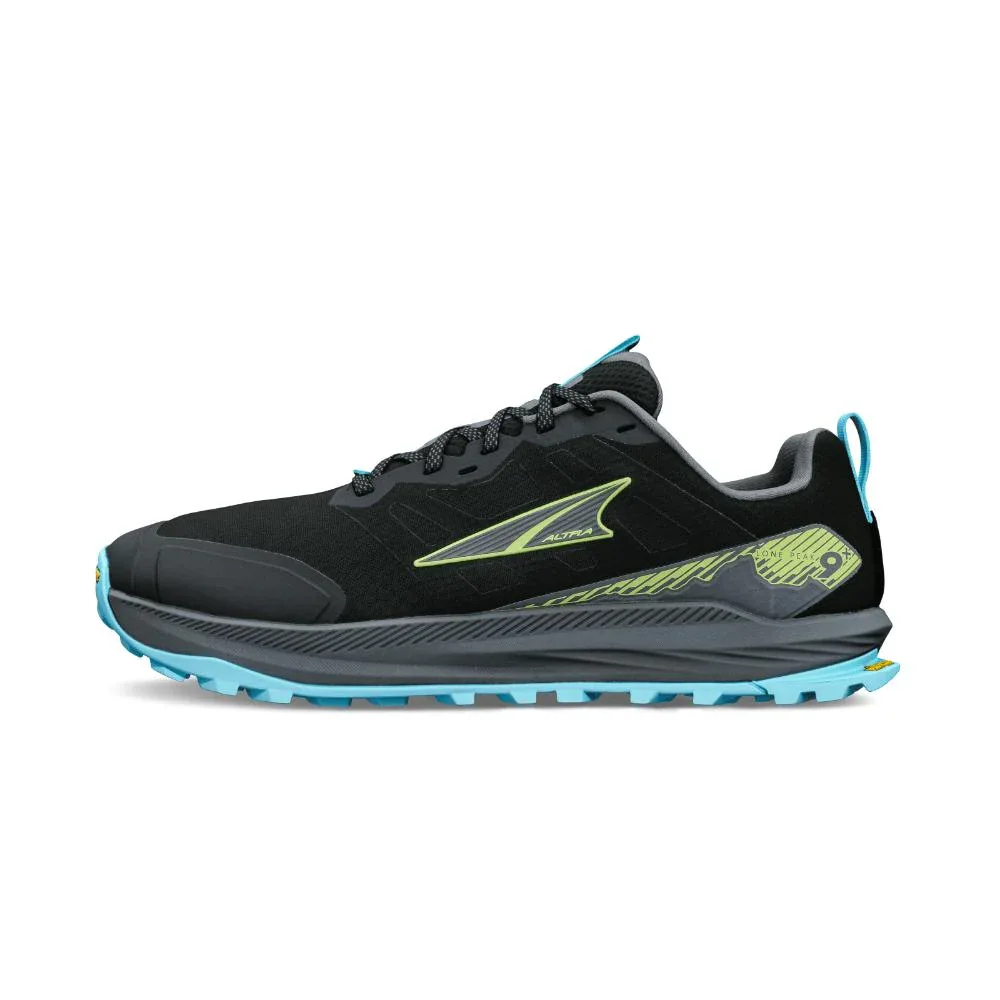 נעלי ריצת שטח אלטרה לונה פיק 9 פלוס לגברים Altra LONE PEAK 9+ BLACK/LIME A0A85RG031 - Image 2