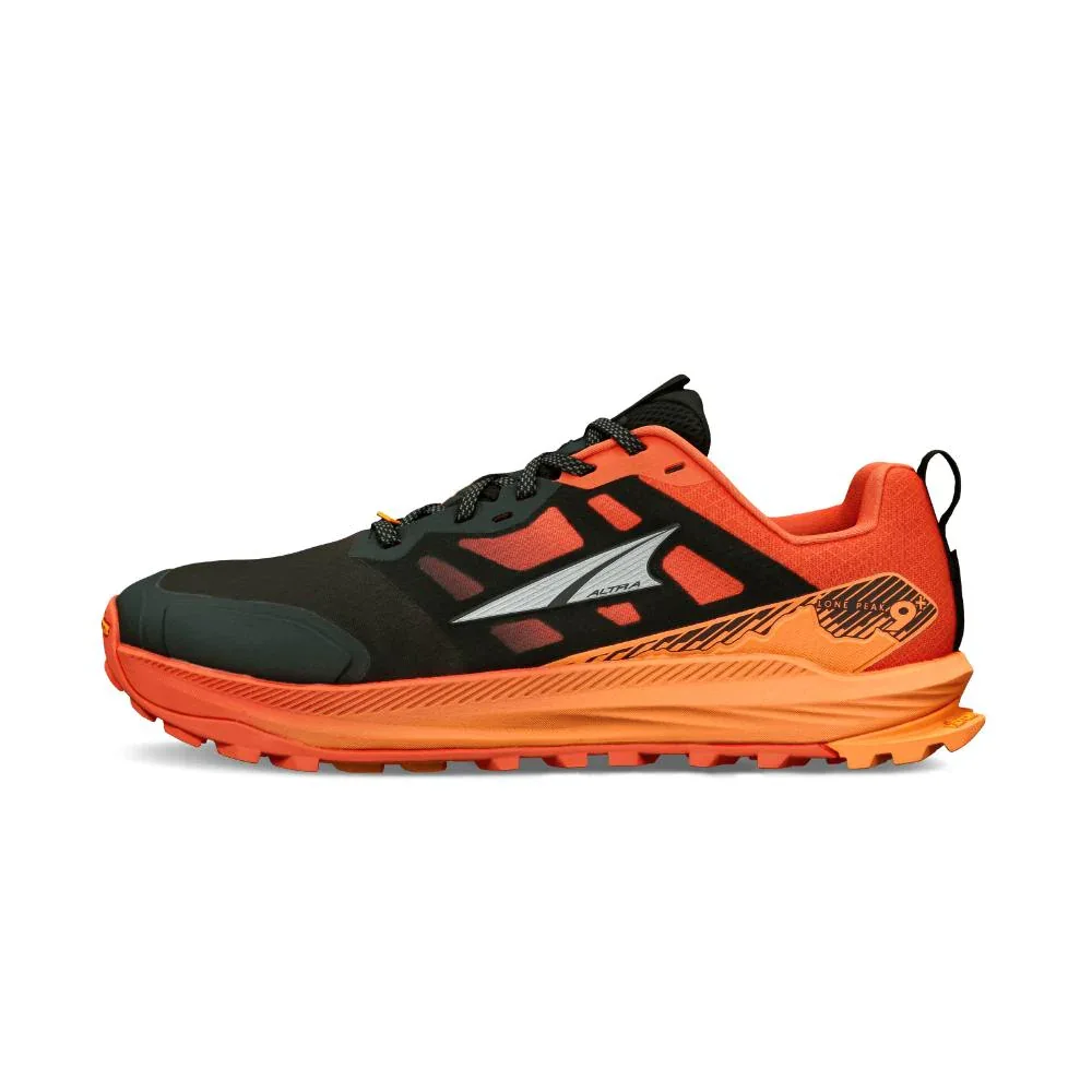 נעלי ריצת שטח אלטרה לונה פיק 9 פלוס לגברים Altra LONE PEAK 9+ BLACK/ORANGE A0A85RG080 - Image 2