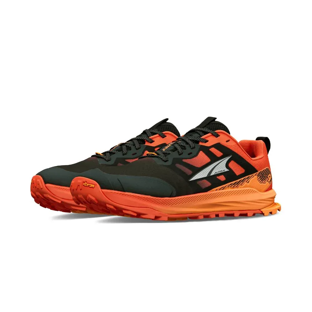 נעלי ריצת שטח אלטרה לונה פיק 9 פלוס לגברים Altra LONE PEAK 9+ BLACK/ORANGE A0A85RG080 - Image 3