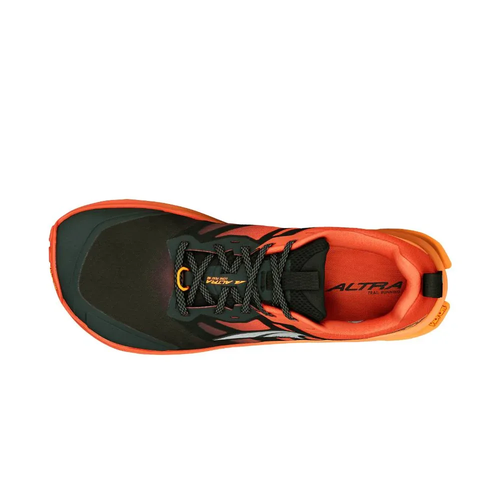 נעלי ריצת שטח אלטרה לונה פיק 9 פלוס לגברים Altra LONE PEAK 9+ BLACK/ORANGE A0A85RG080 - Image 4