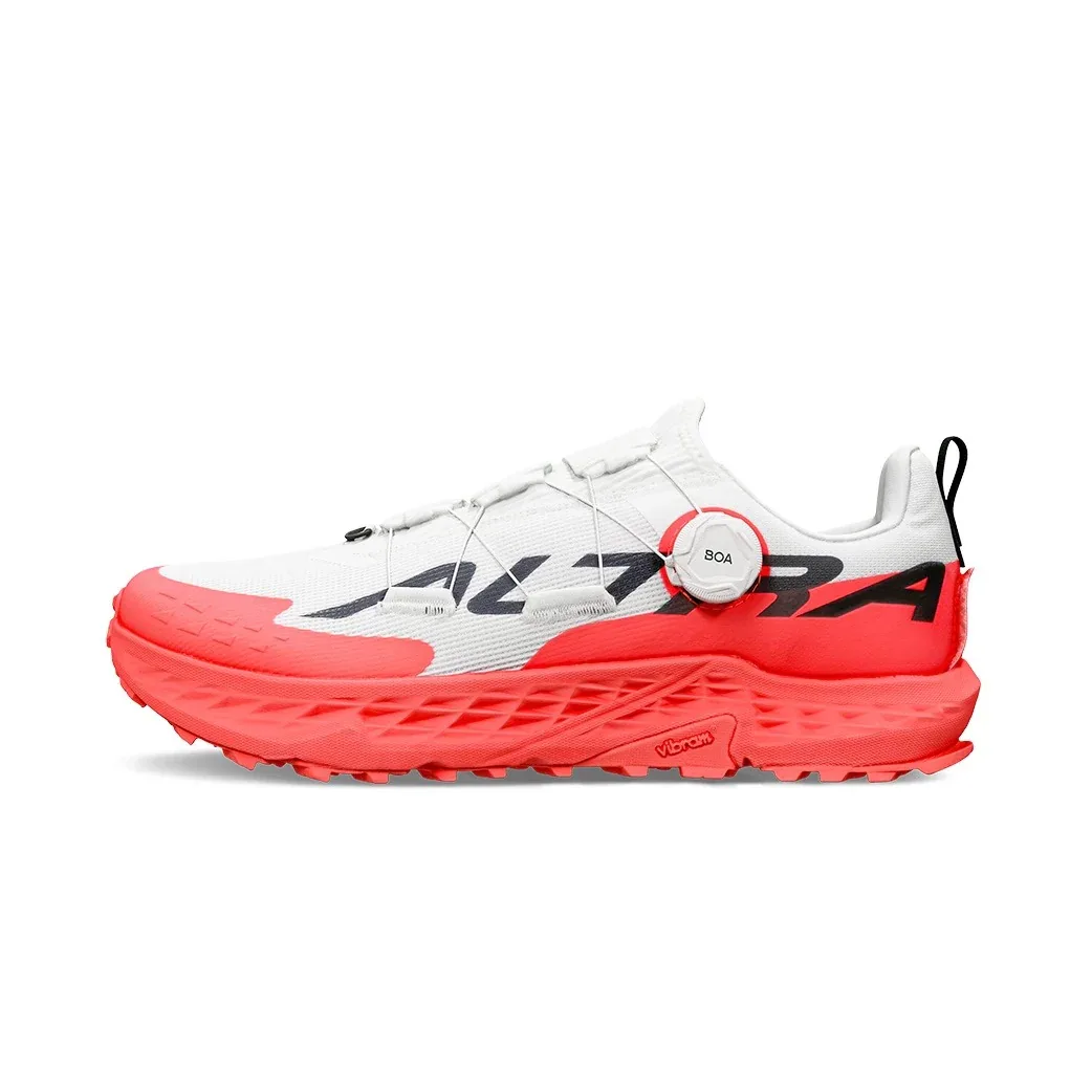 נעלי ריצת שטח אלטרה טימפ 5 בואה לגברים Altra TIMP 5 BOA WHITE/RED A0A85Q9160 - Image 2