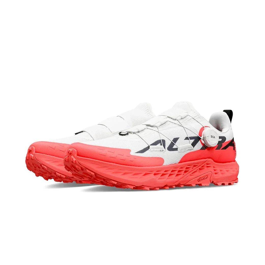 נעלי ריצת שטח אלטרה טימפ 5 בואה לגברים Altra TIMP 5 BOA WHITE/RED A0A85Q9160 - Image 3
