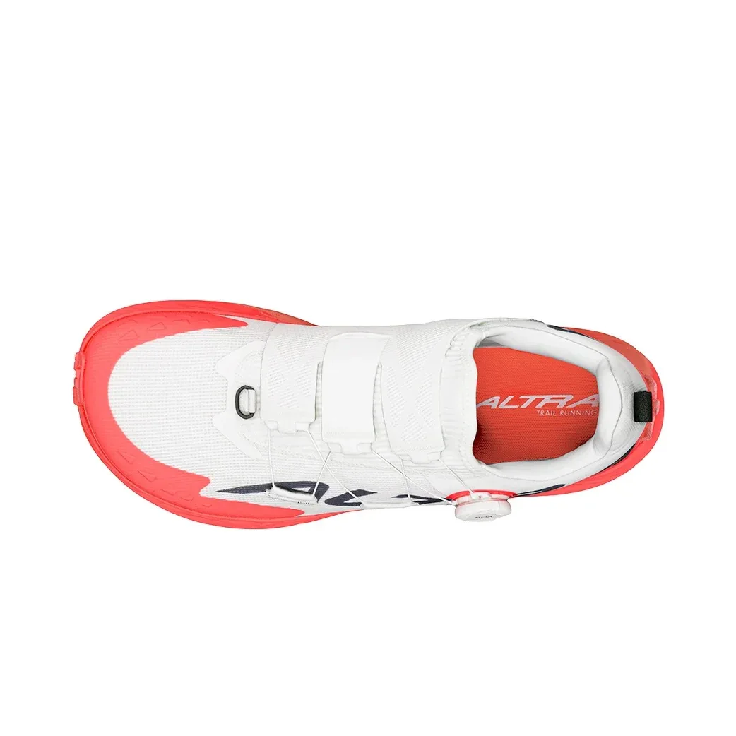 נעלי ריצת שטח אלטרה טימפ 5 בואה לגברים Altra TIMP 5 BOA WHITE/RED A0A85Q9160 - Image 5