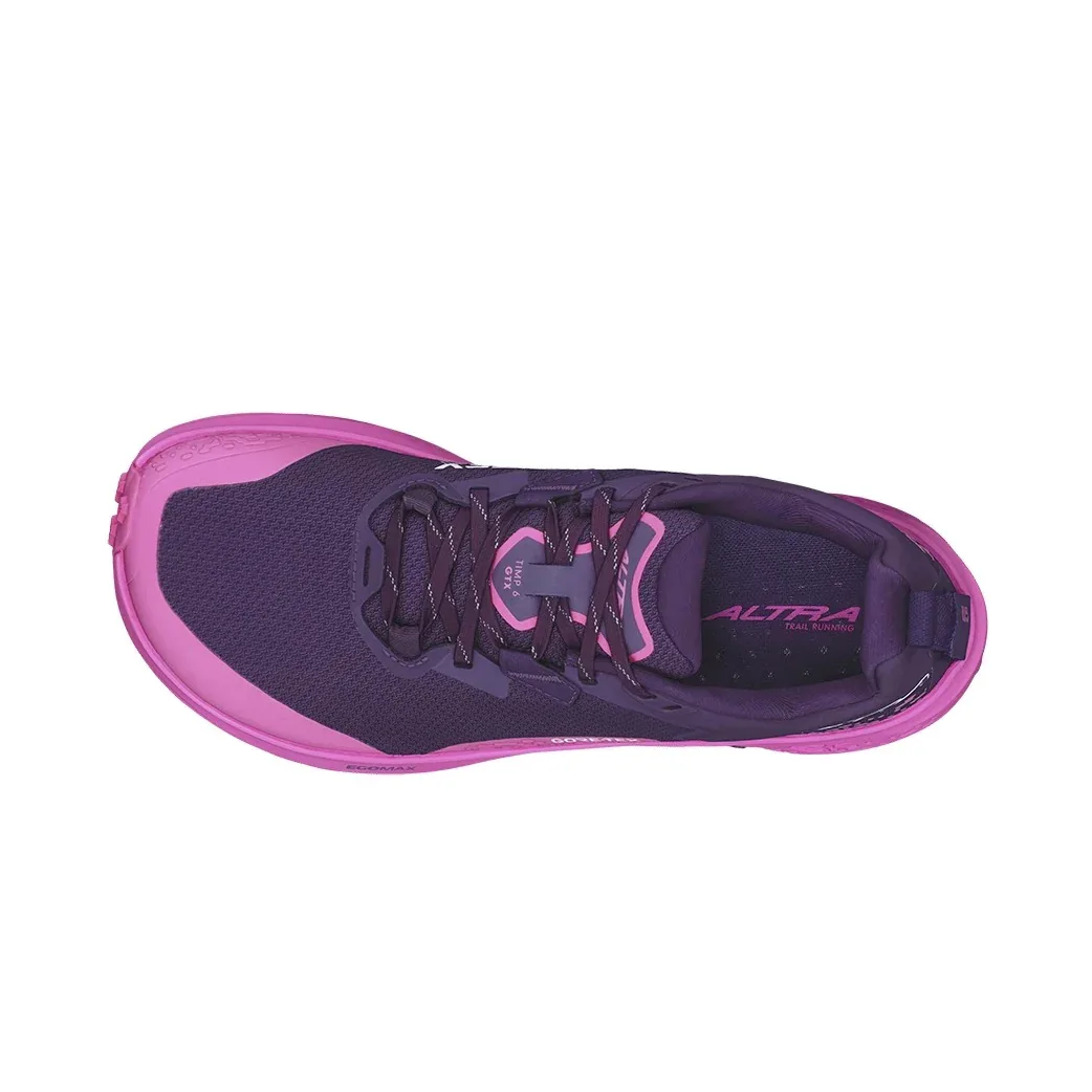 נעלי ריצת שטח אלטרה טימפ 6 גרוטקס לנשים Altra TIMP 6 GTX BLACK/ROSE A0A85U4011 - Image 5