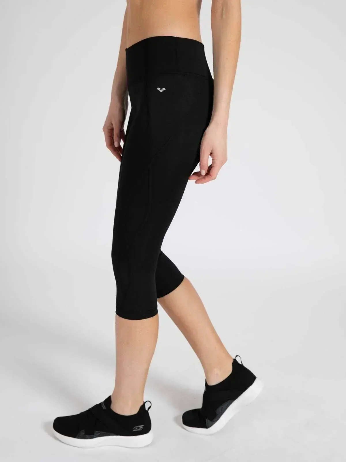 טייטס 3/4 ארנה שחור Arena 927950199 POLY SPANDEX 3/4 TIGHTS - Image 3