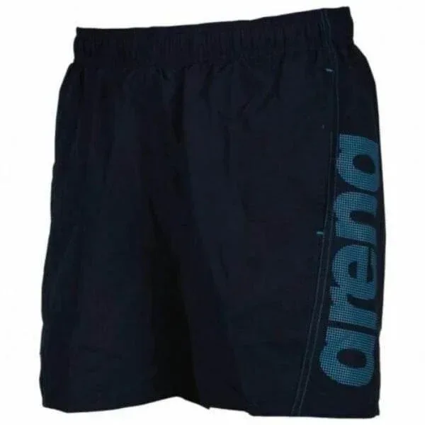 מכנס בגד ים ארנה לגברים Arena Short Logo Pants Navy AR1B34478 - Image 2
