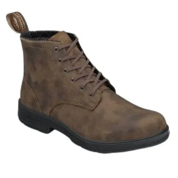 מגפי בלנסטון חומות עם שרוכים Blundstone 1930 Rustic Brown Lace Up - Image 2
