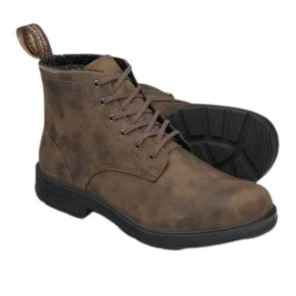 מגפי בלנסטון חומות עם שרוכים Blundstone 1930 Rustic Brown Lace Up - Image 3