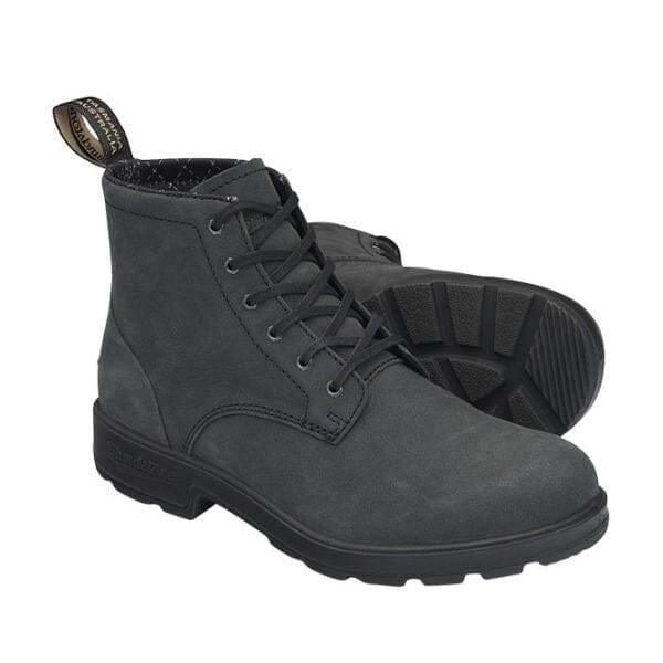 מגפי בלנסטון שחורות עם שרוכים Blundstone 1931 Rustic Black Lace Up - Image 3