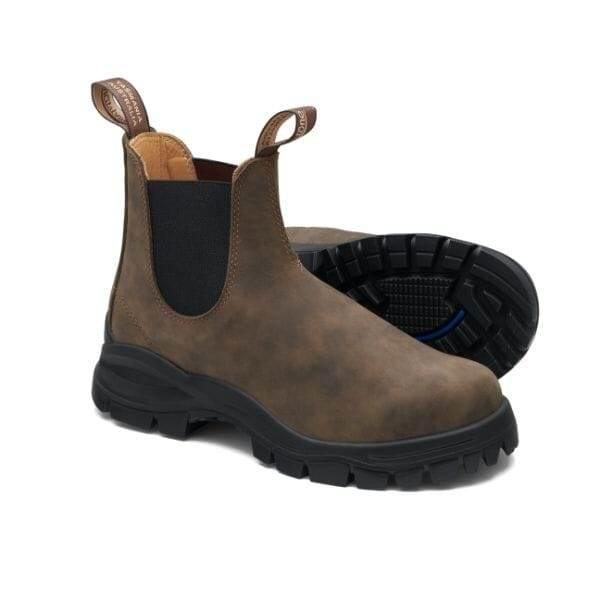 מגפי בלנסטון 2239 לגברים Blundstone 2239 Elastic Sided Boot Rustic Brown - Image 3
