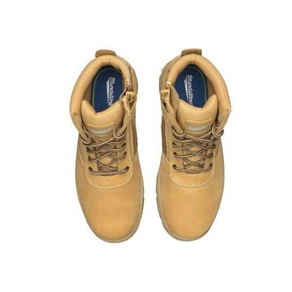 מגפי בלנסטון עם שרוכים לגברים Blundstone 418 Wheat - Image 5