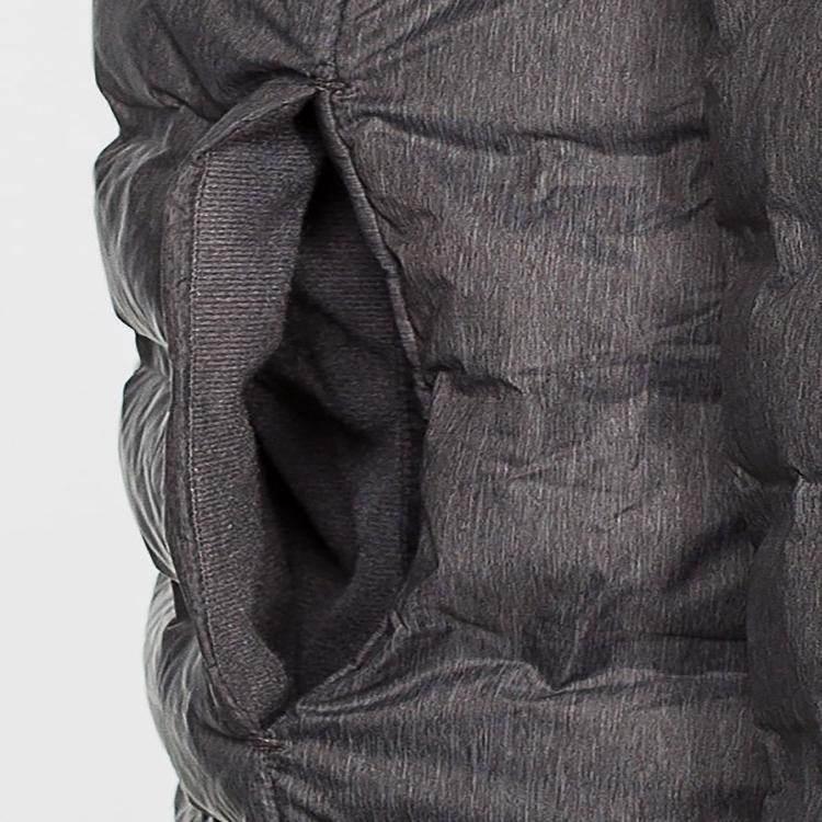 מעיל פוך בלנסטון לגברים בצבע אפור מלאנג' Blundstone Men Down JACKET NC108-J99-00 - Image 3