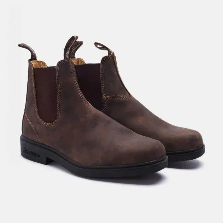 מגף בלנסטון לגברים Blundstone Style 1306 Rustic Brown Leather Boots - Image 2