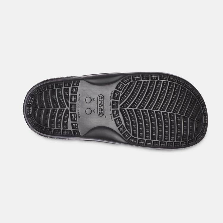 כפכף קרוקס סלייד שחור בהדפס פרחוני Classic Crocs Vacay Black Daisy 207284-0zi - Image 5