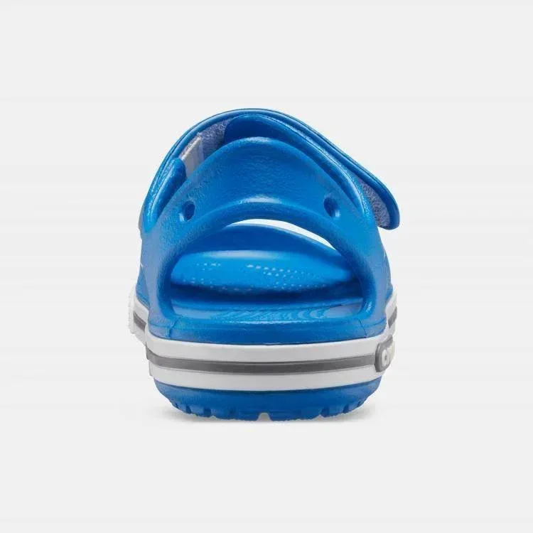 Crocs Crocband II Sandal 14854-4JN - סנדל ילדים עם סקוצ' בצבע כחול קובלט/אפור - Image 5