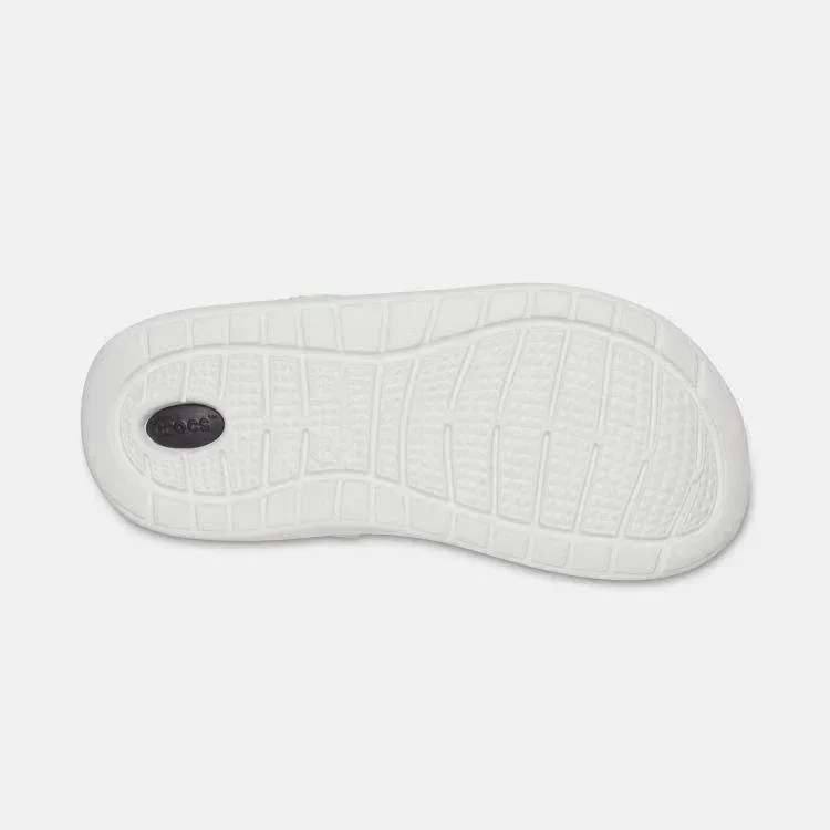כפכף בטכנולוגיית לייט-רייד בצבע ירקרק/לבן Crocs 204592-3TP-M8W10 LiteRide Clog, - Image 4