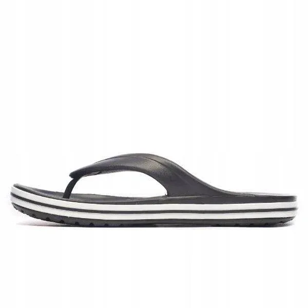 כפכף לגבר קרוקס באיה באנד Crocs 205393-066 Bayaband Flip,BLK/WHITE - Image 3
