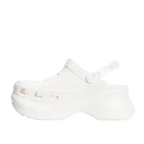 כפכפי פלטפורמה קרוקס לנשים Crocs 206302-100 Bae Clog - Image 2