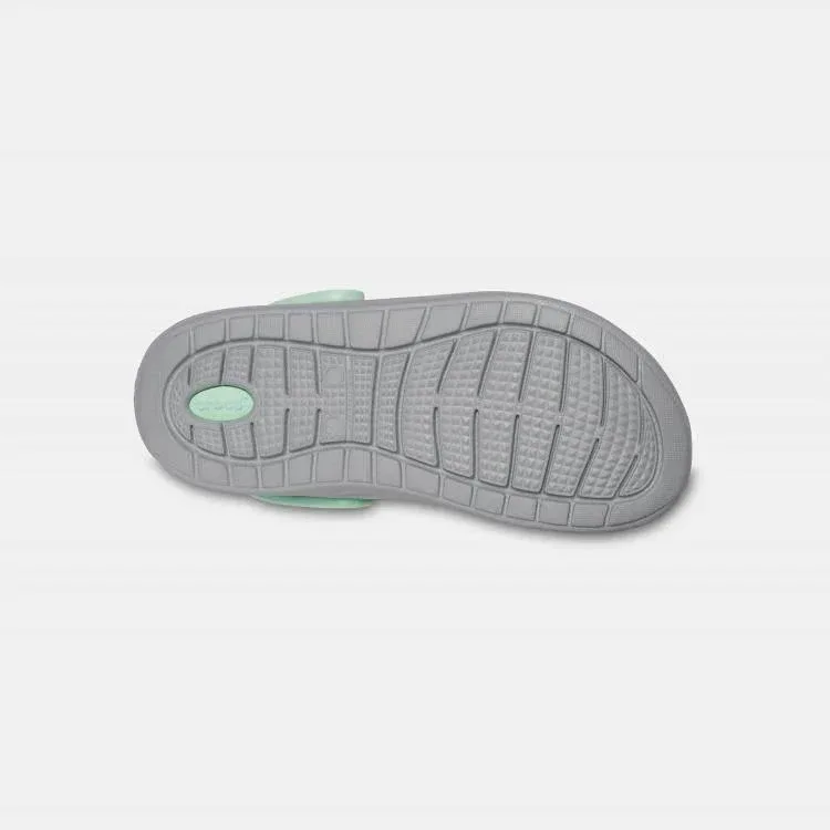 Crocs LiteRide Printed Camo Clog K 206495-0GI - כפכף בצבע אפור/ירוק - Image 4