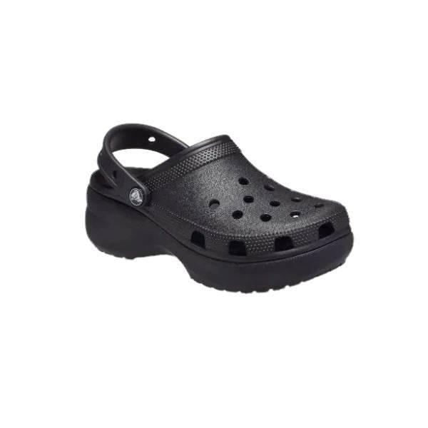 כפכפי פלטפורמה קרוקס לנשים בצבע שחור Crocs 206750-001 Classic Platform Clog - Image 2