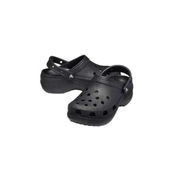 כפכפי פלטפורמה קרוקס לנשים בצבע שחור Crocs 206750-001 Classic Platform Clog - Image 3