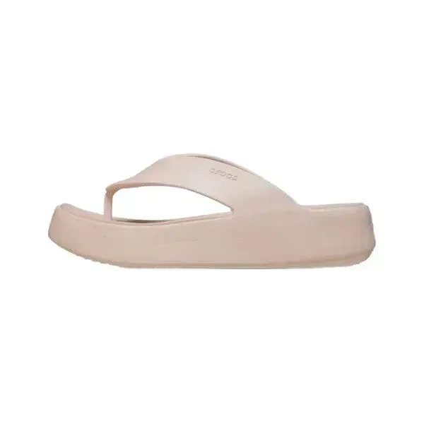 כפכפי קרוקס פלטפורמה לנשים Crocs 209410-6UR Getaway Platform Flip Quartz - Image 2