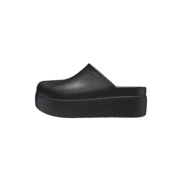 כפכפי קרוקס דילן פלטפורמה שחורות Crocs 209869-001 Dylan Platform Clog - Image 2
