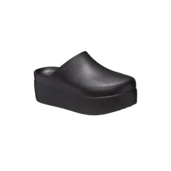 כפכפי קרוקס דילן פלטפורמה שחורות Crocs 209869-001 Dylan Platform Clog - Image 3