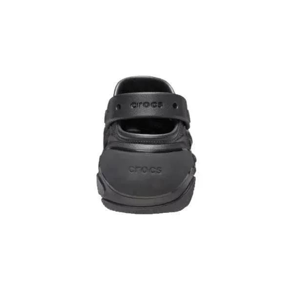 כפכפי פלטפורמה קלוג באבל קראש קרוקס שחורות Crocs 210061-0WC Bubble Crush Clog Triple Black - Image 5