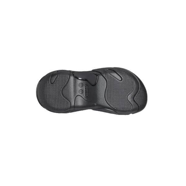 כפכפי פלטפורמה קלוג באבל קראש קרוקס שחורות Crocs 210061-0WC Bubble Crush Clog Triple Black - Image 6